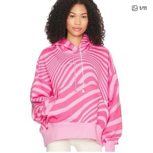 RARE Nike x Revolve NSW Sweatshirt Pink Pinksicle Pink Rise Oversized | Size S
